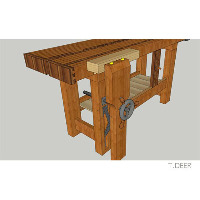 木工桌桌腿夾LEGVISE木工夾TDEER LV4530BW大手輪腿鉗