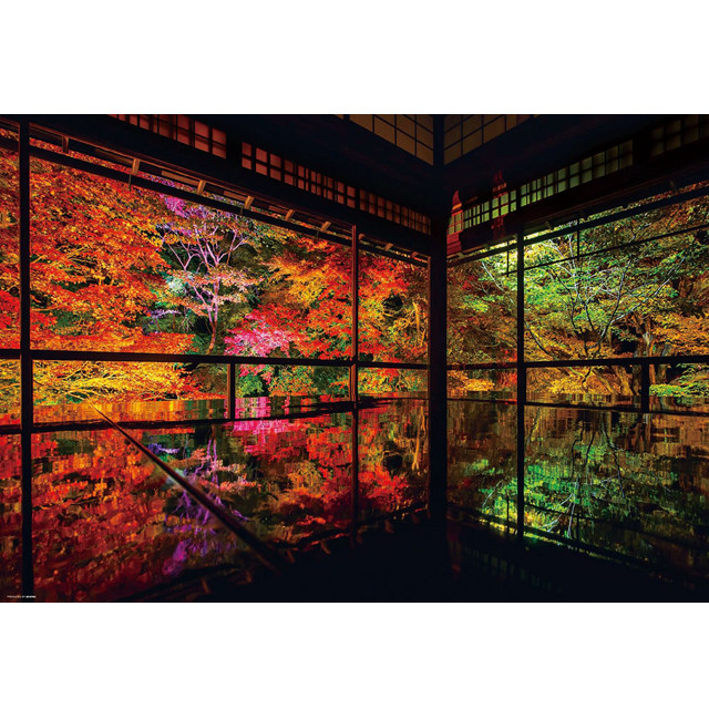 日本風景京都深秋的琉璃光院(Beverly, 1000片, 1000-041, 日本拼圖 