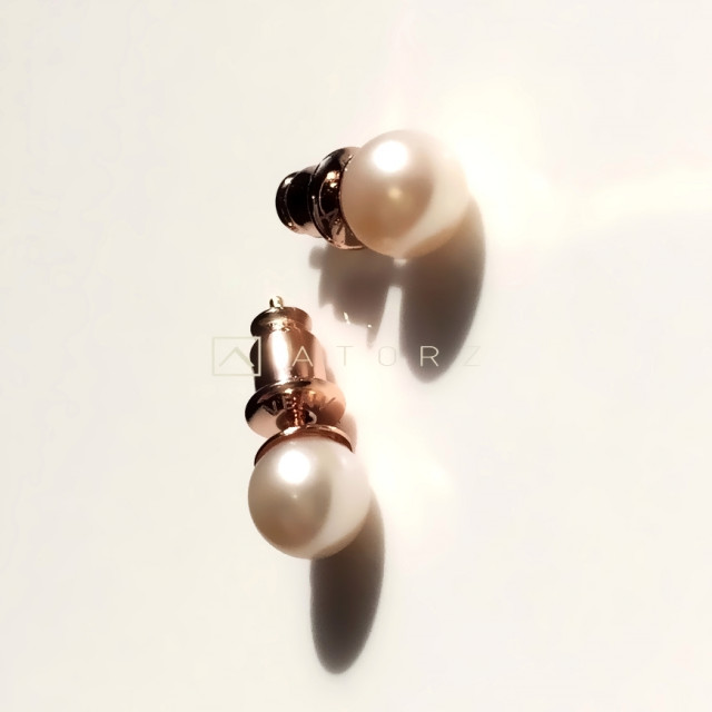 貴金屬精品系列 | VENV 純銀珍珠耳環