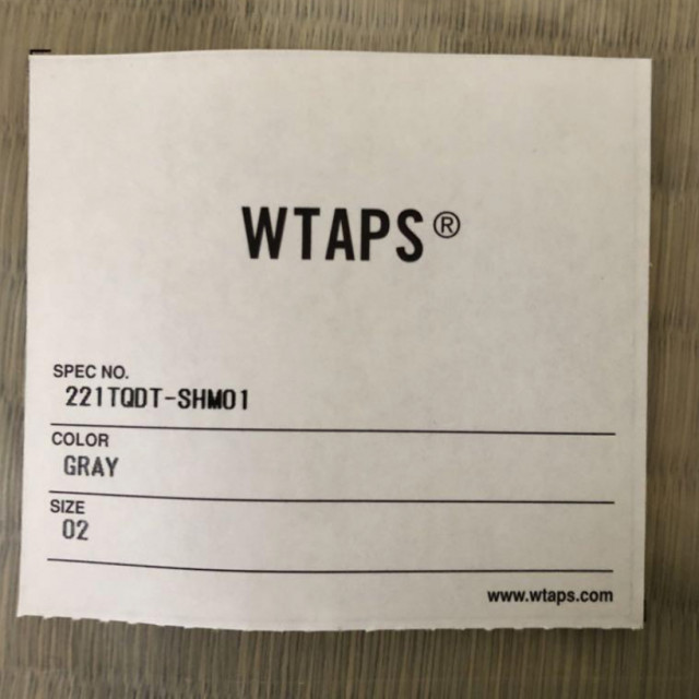 NEW国産W)taps - WTAPS 2022SS LEAGUE SS GRAY Mサイズの通販 by でぶ ...