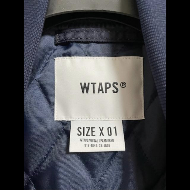 僅試穿22SS WTAPS TEAM JACKET NYLON TWILL TEXTILE 骨頭外套| Bravado