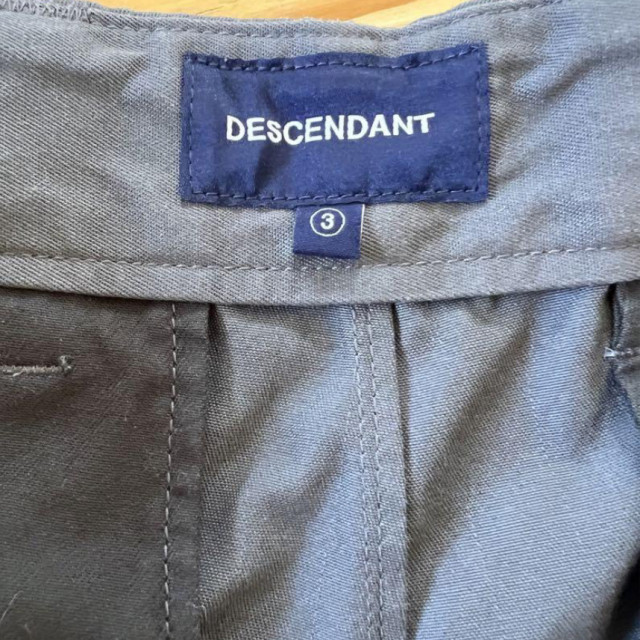 Descendant DC-4 TWILL TROUSERS 灰| Bravado 虛張聲勢