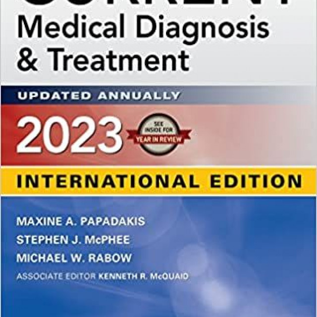 CURRENT Medical Diagnosis & Treatment 2023 (IE) 3018975 合記書局台中店