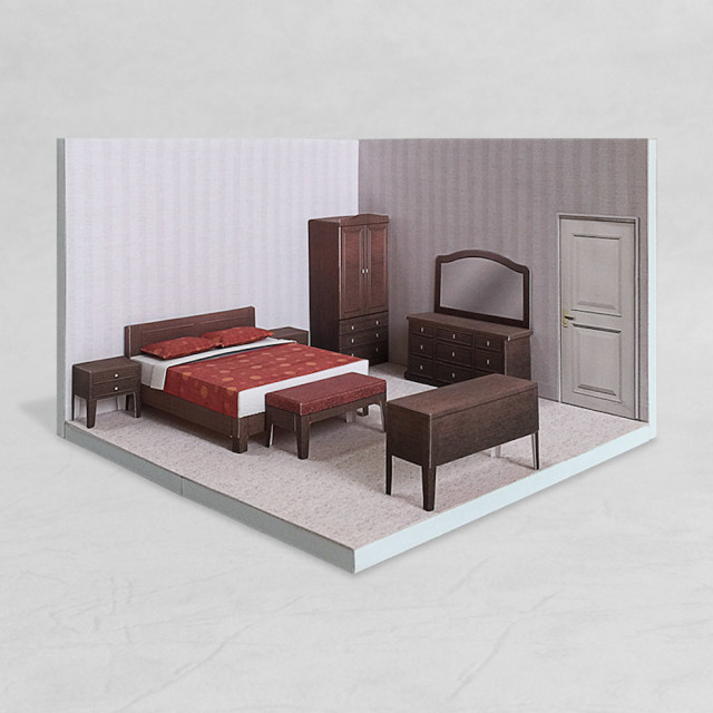 【限量優惠】場景袖珍屋 - RoomBox #002 - DIY 紙模型
