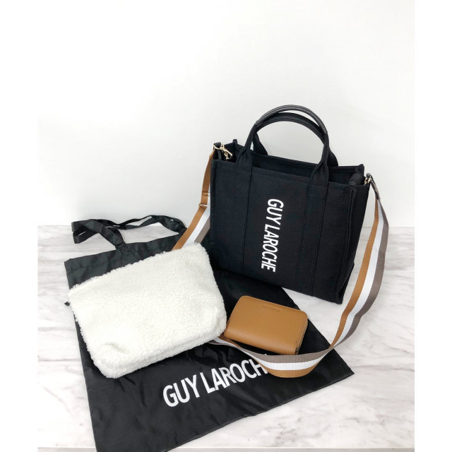 Guy Laroche Large Tote Bag in Black