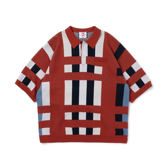預購】日本SON OF THE CHEESE－Stripe Knit Shirt 條紋針織上衣
