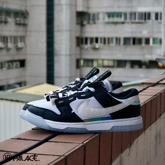 Nike Air Dunk Jumbo 黑白熊解構冰底男鞋反光FJ7067-114 | Palace潮流小舖