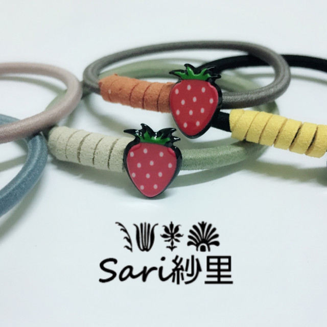 草莓/蝴蝶結髮束
