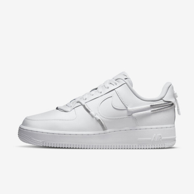 Nike Wmns Air Force 1 07 LX 女休閒鞋經典AF1 抽繩白銀[DH4408-101