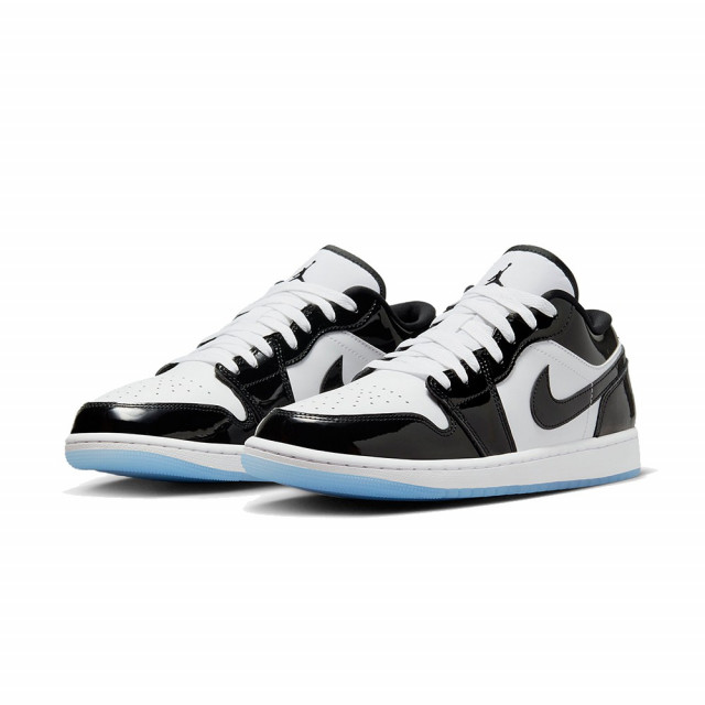 Nike Air Jordan 1 Low SE Concord 漆皮黑白熊貓AJ1 休閒鞋DV1309-100