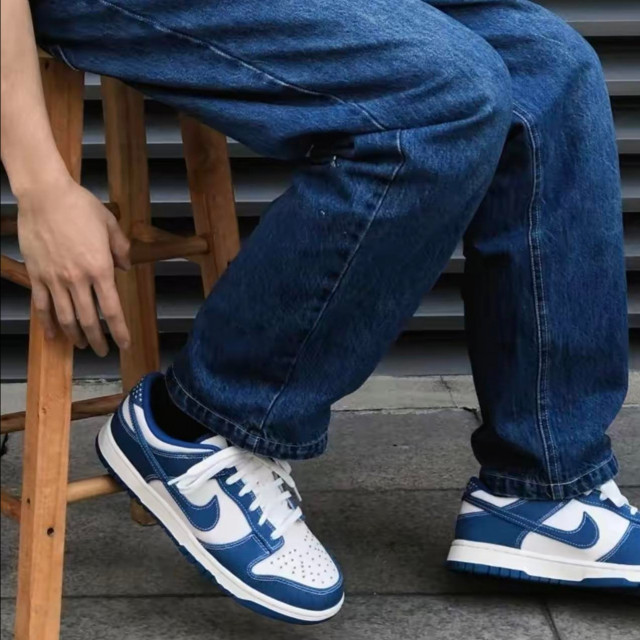 話題新款】NIKE DUNK LOW INDUSTRIAL BLUE 牛仔布復古單寧藍DV0834-101