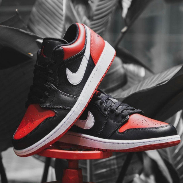 熱賣款💥】Air Jordan 1 Low 'Alternate Bred Toe' 黑紅男鞋553558-066