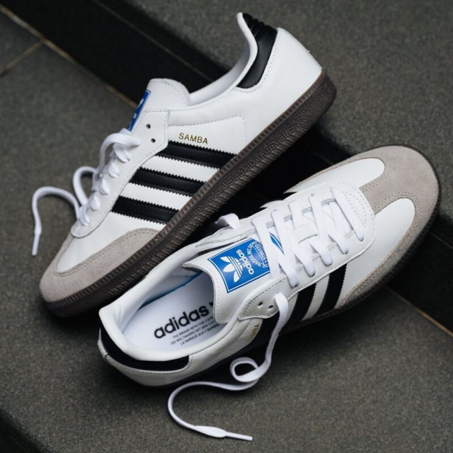 爆款現貨】Adidas Originals Samba OG 焦糖底白色B75806 德訓鞋復古鞋