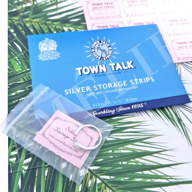 Town Talk Anti Tarnish Storage Strips Pack of 36 4cm x 3cm